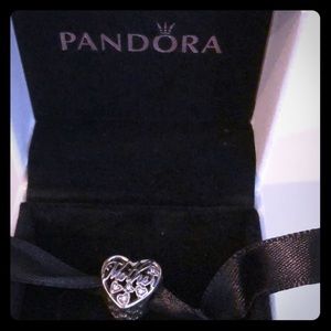 Mother/Son heart charm